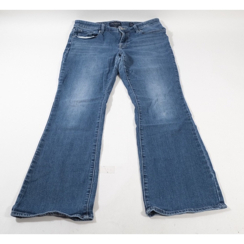 Lucky Brand Jeans Womens 14 Blue Lolita Low Rise Bootcut‎ Denim Stretch Pants